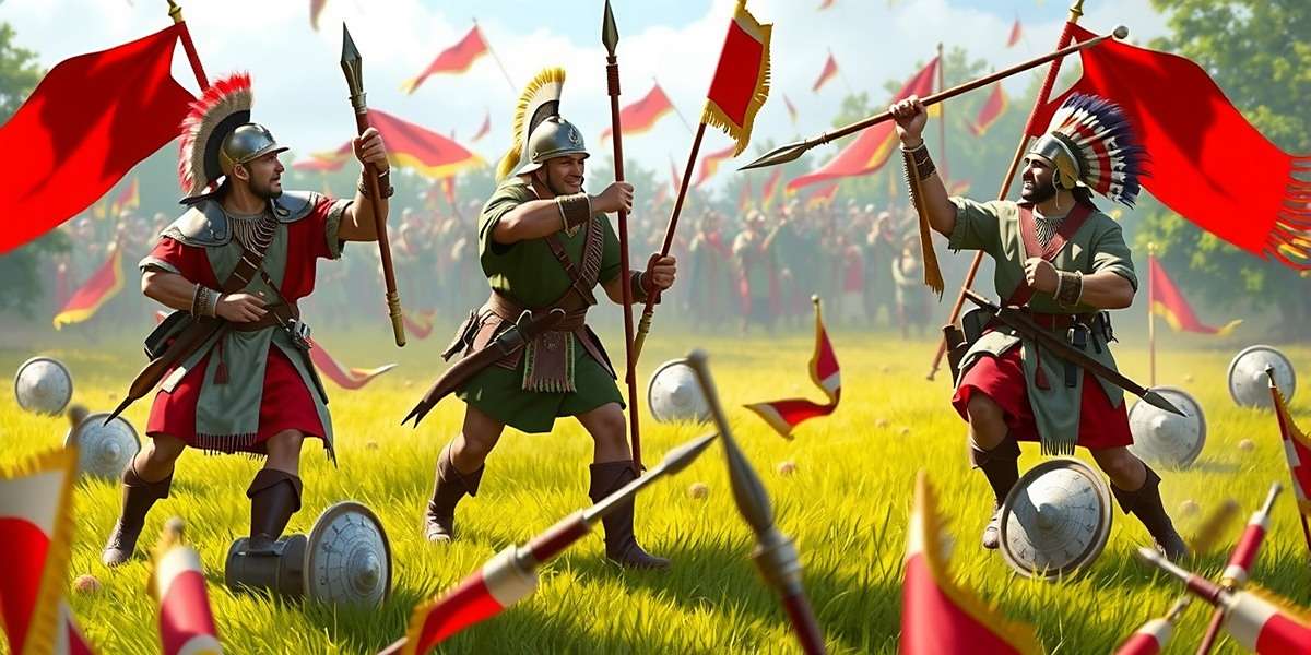 Mace Victorious General Official Cover Art Mace Victorious General game cover showing Indian historical warriors in battle formation